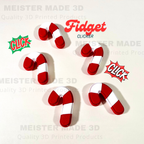 Candy Cane Fidget Clicker
