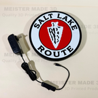 Salt Lake Route Railraod LED Illuminated Train Sign