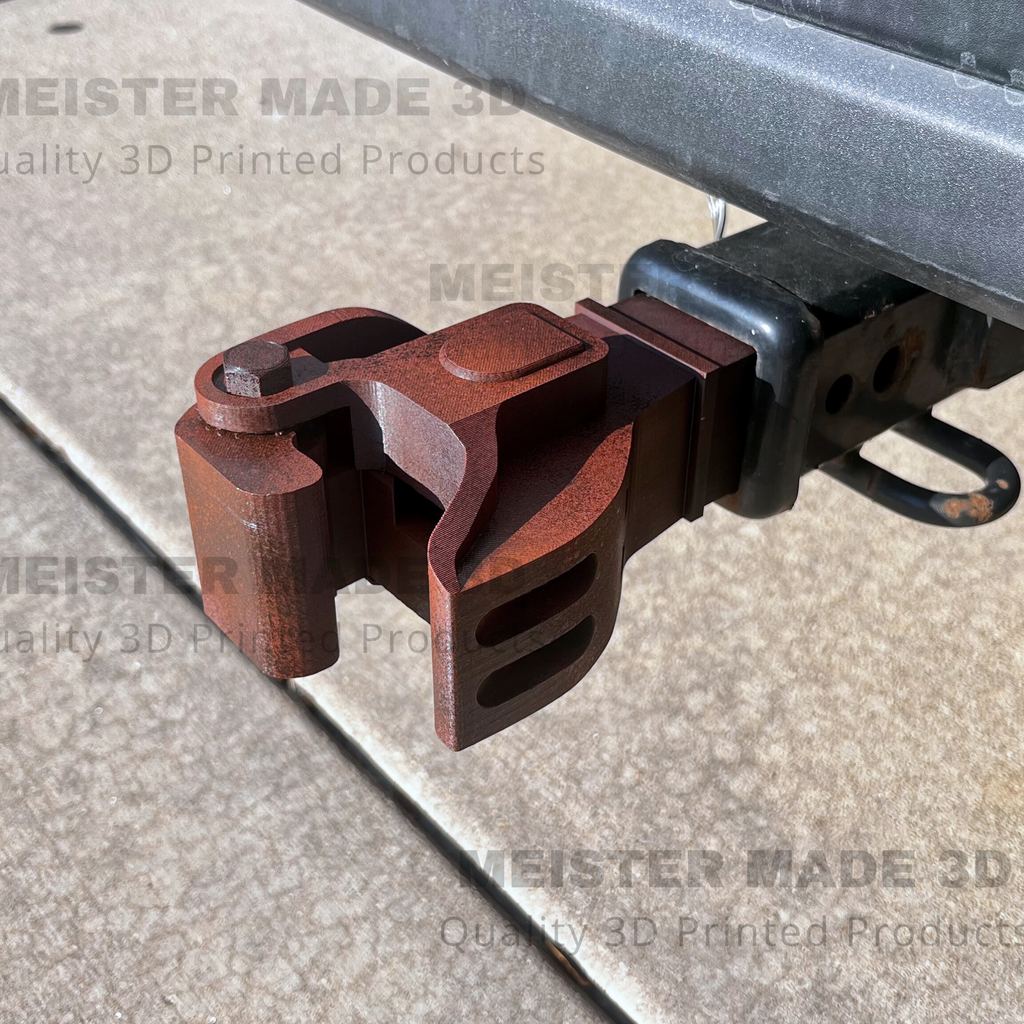 Flat Bottom Railroad Coupler Trailer Hitch Cover