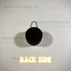 Railroad Fidget Clicker Keychain, train gifts, railroad collector, model railroad gift, Stanley accessories, train enthusiast, ASMR, ADHD