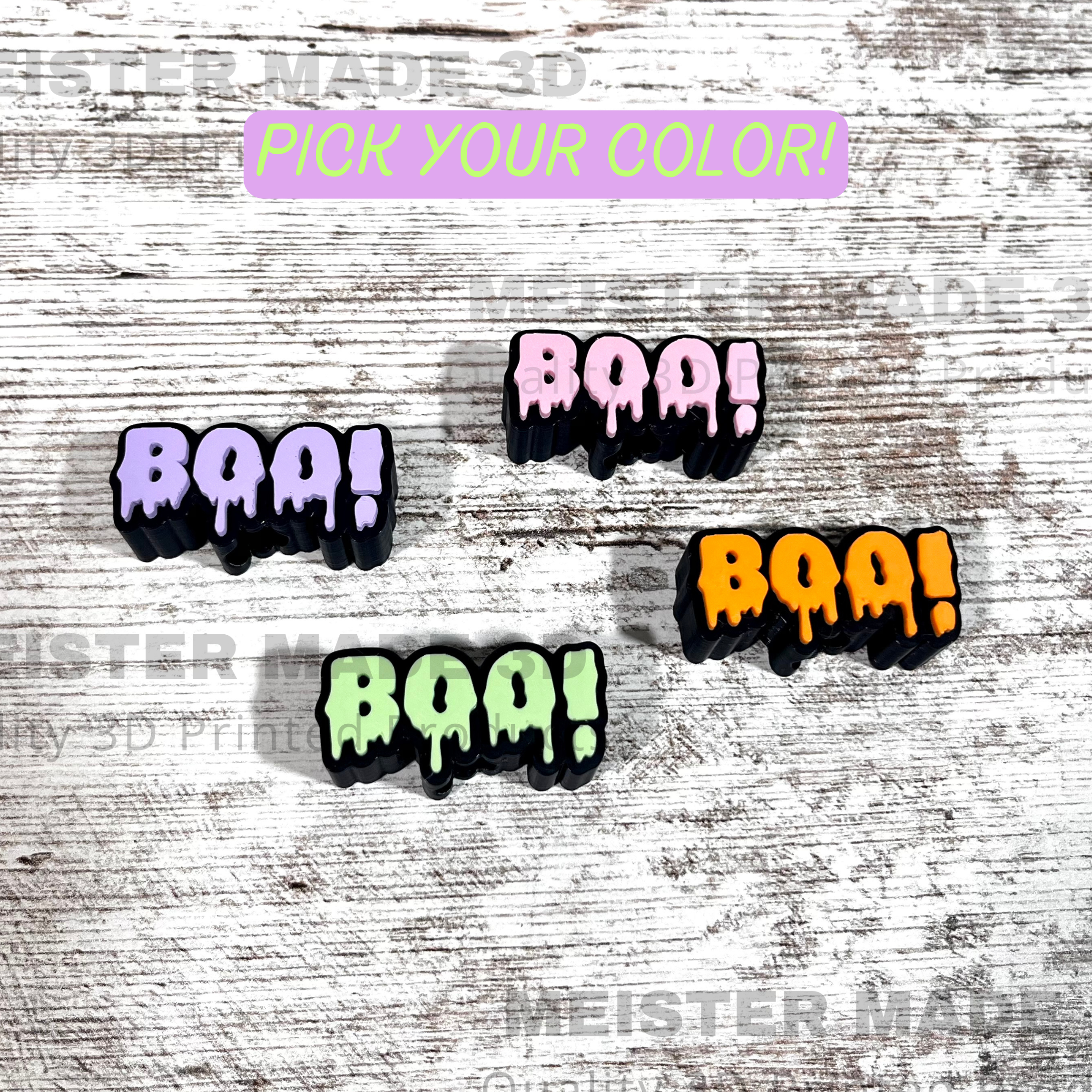 BOO Stanley Tumbler Straw Buddy/Straw Topper available in multiple colors