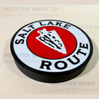 Salt Lake Route Railraod LED Illuminated Train Sign