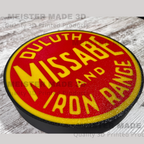 Duluth Missabe & Iron Range LED Illuminated Train Sign