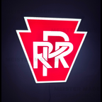 Pennsylvania LED Illuminated Train Sign