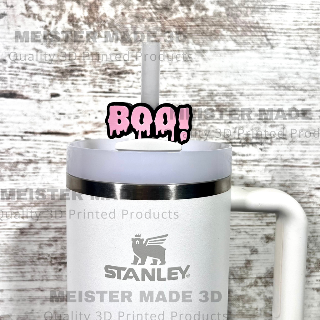 BOO Stanley Tumbler Straw Buddy/Straw Topper available in multiple colors