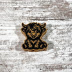 Highland Cow Stanley Tumbler Straw Buddy/Straw Topper available in multiple colors