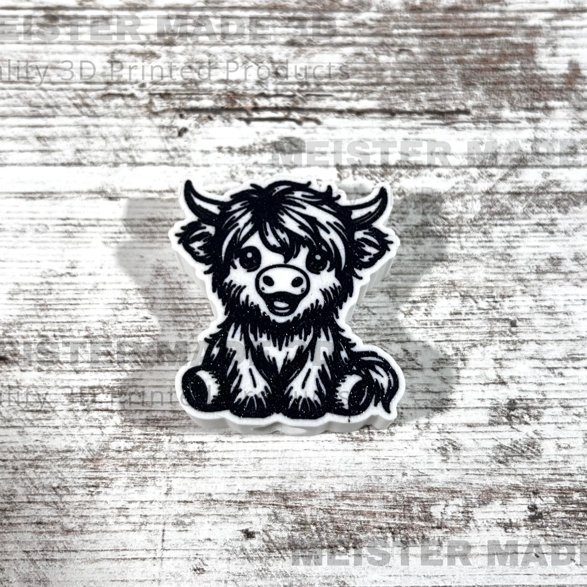 Highland Cow Stanley Tumbler Straw Buddy/Straw Topper available in multiple colors