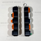 Halloween Fidget Clicker Keychain Sensory Toy with 3D touch and feel icons
