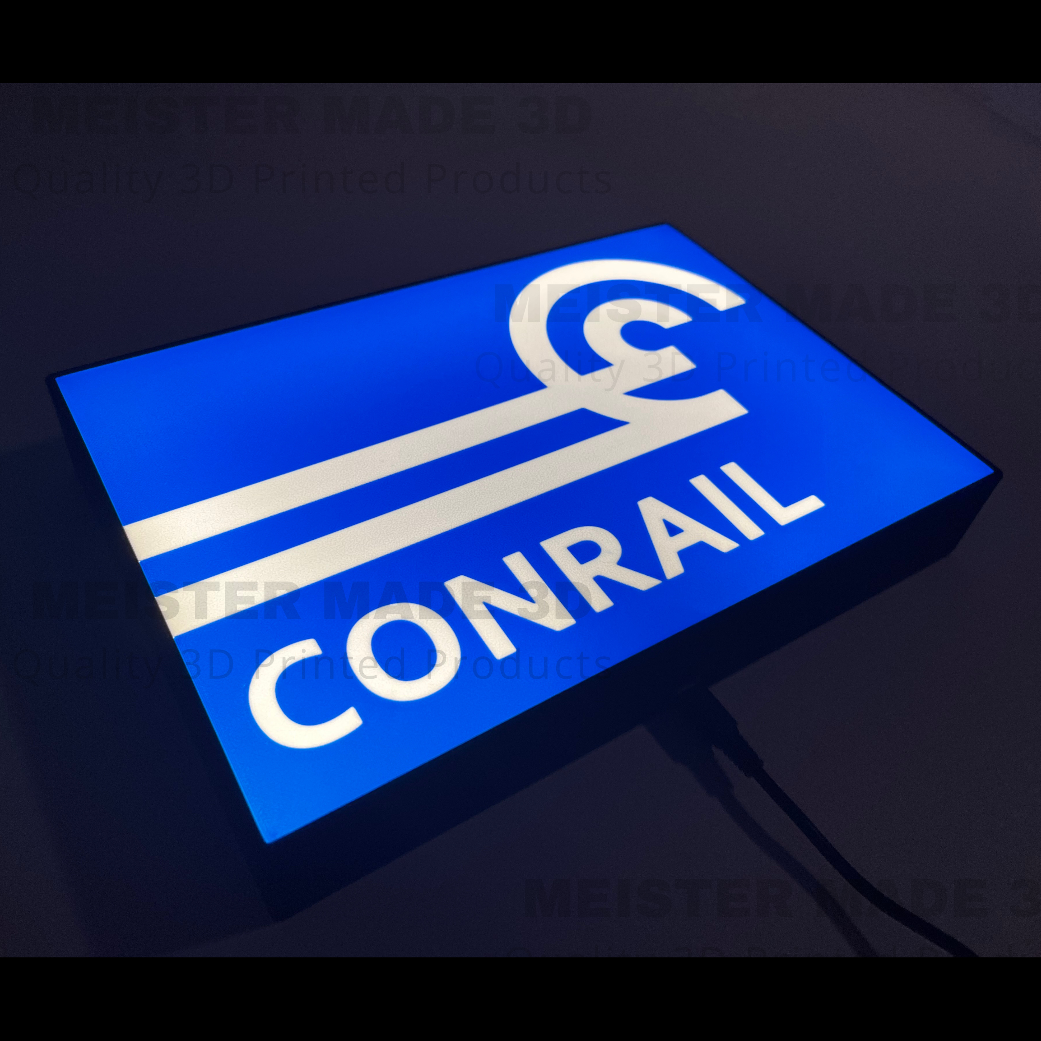 Conrail LED Illuminated Train Sign