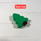 back side of the christmas tree fidget clicker