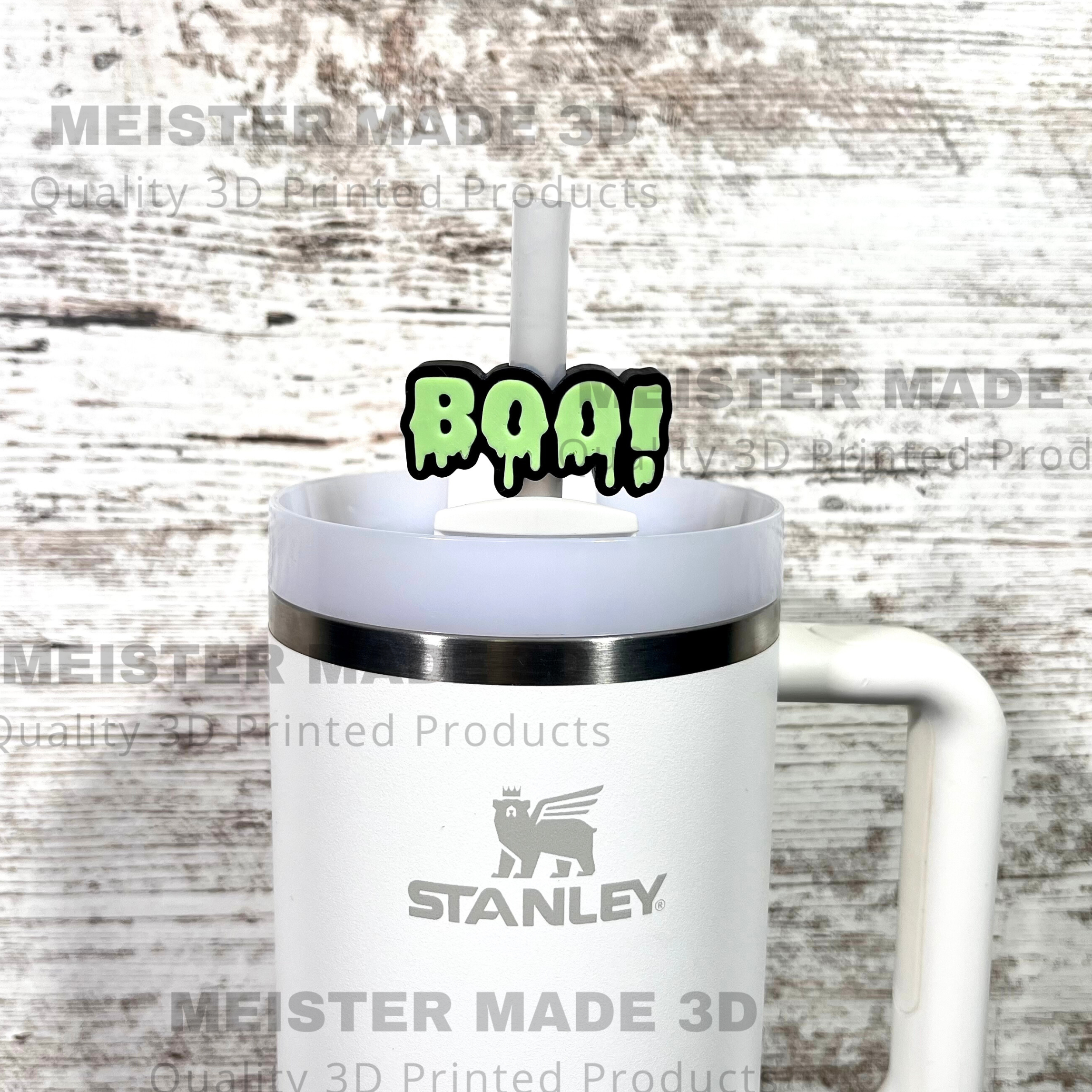 BOO Stanley Tumbler Straw Buddy/Straw Topper available in multiple colors