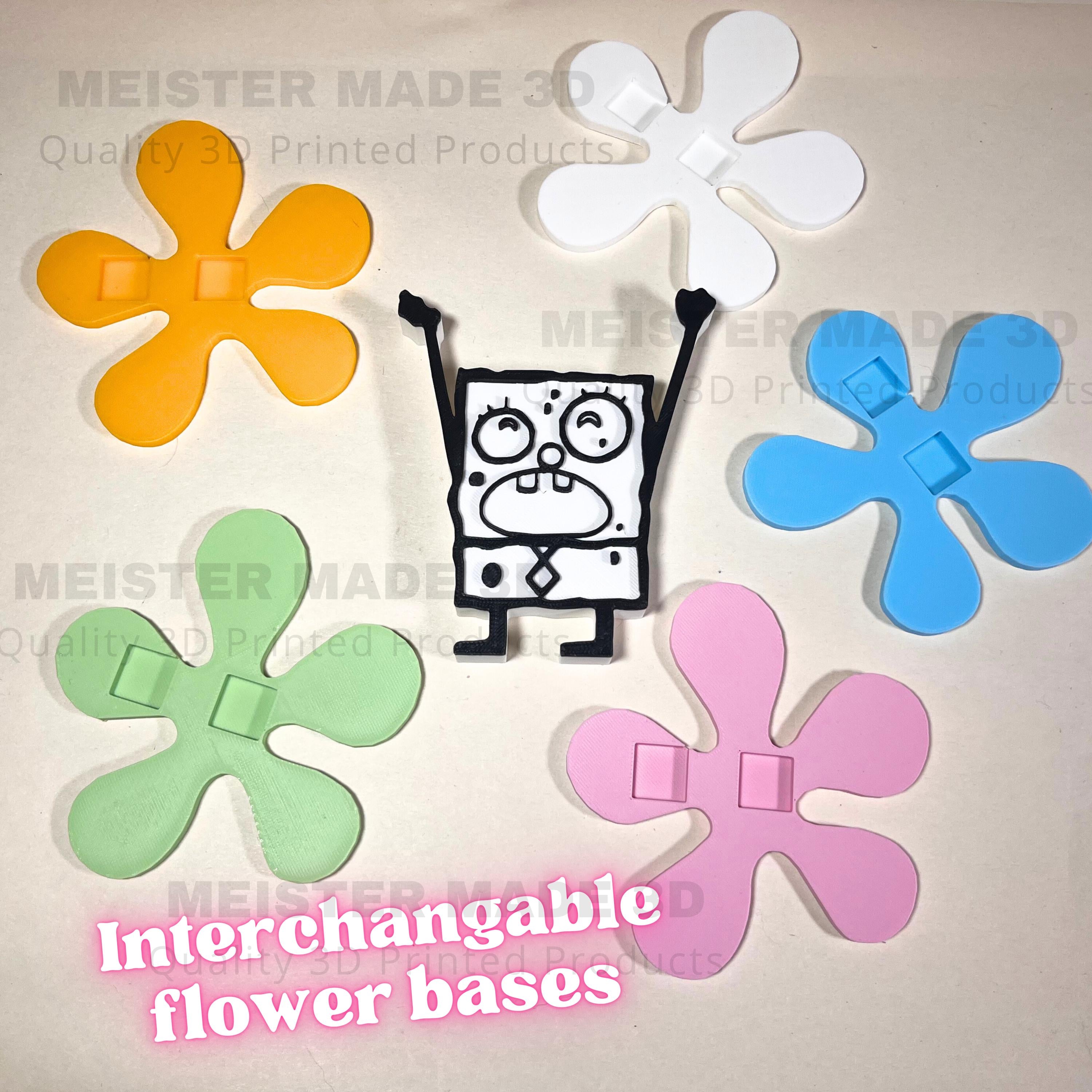 DoodleBob Character Funny Gift Idea | pencil holder, doodle bob, pen holder, 3d art, unique gift, 3d printed, nostalgic, Me Hoy Minoy