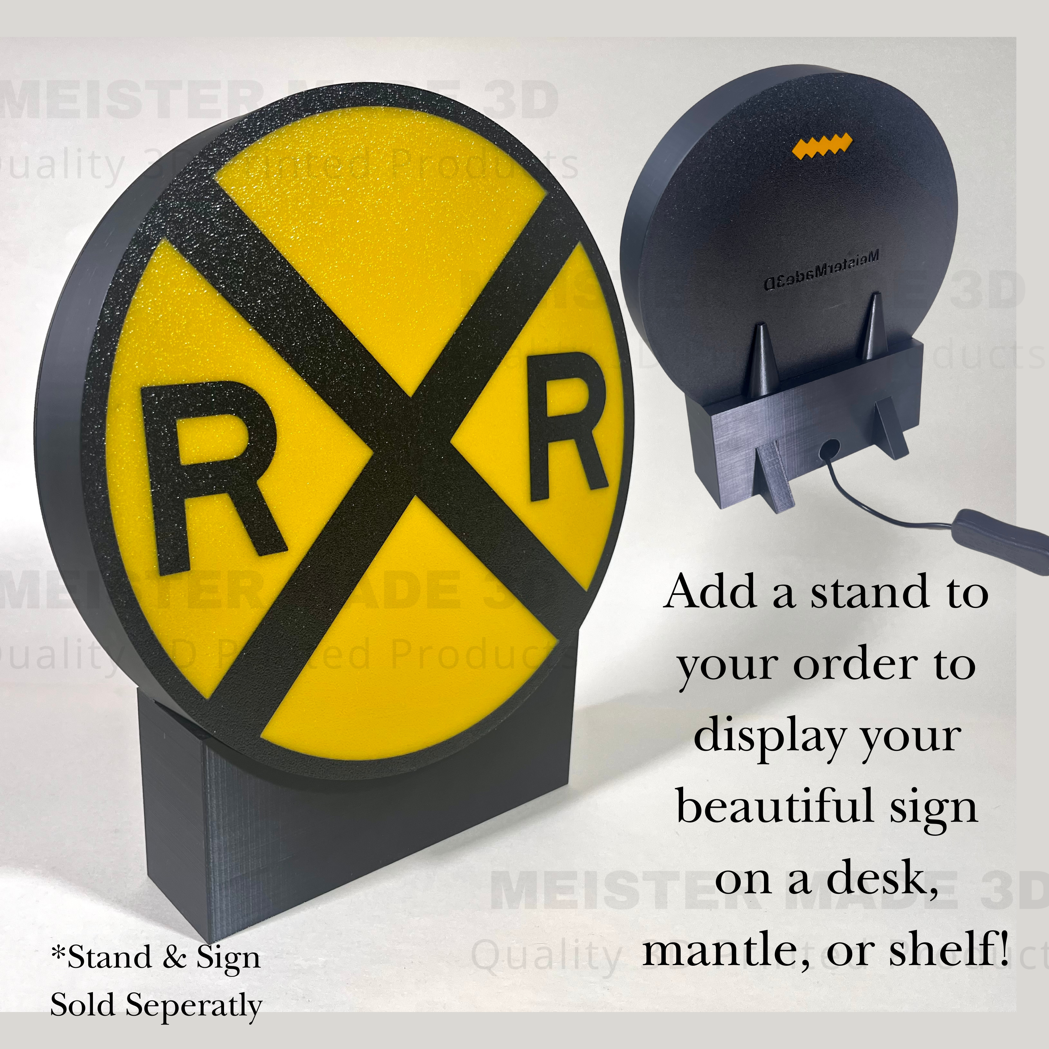 Stand for MM3D standard circle signs