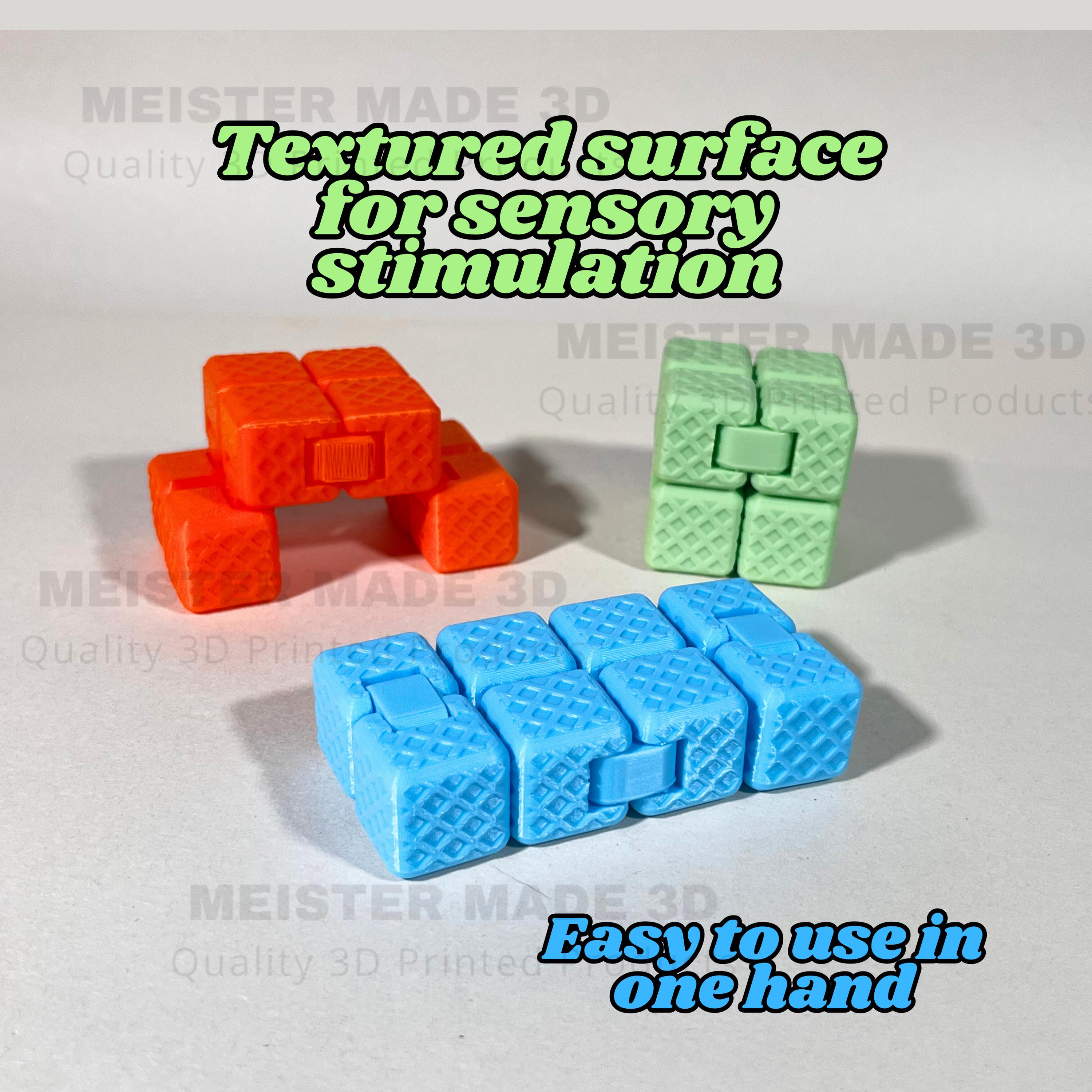Fidget Toy, Desktop and Keychains, Sensory Toy, Autism, ADHD, Stress, Anxiety Relief, ASMR, cute fidget toys, customizable color