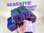 MASSIVE Fidget Toy, ADHD toys, Desktop Toy, Sensory Toy, Autism, Stress, Anxiety Relief, ASMR, 3d printed toy, game room decor