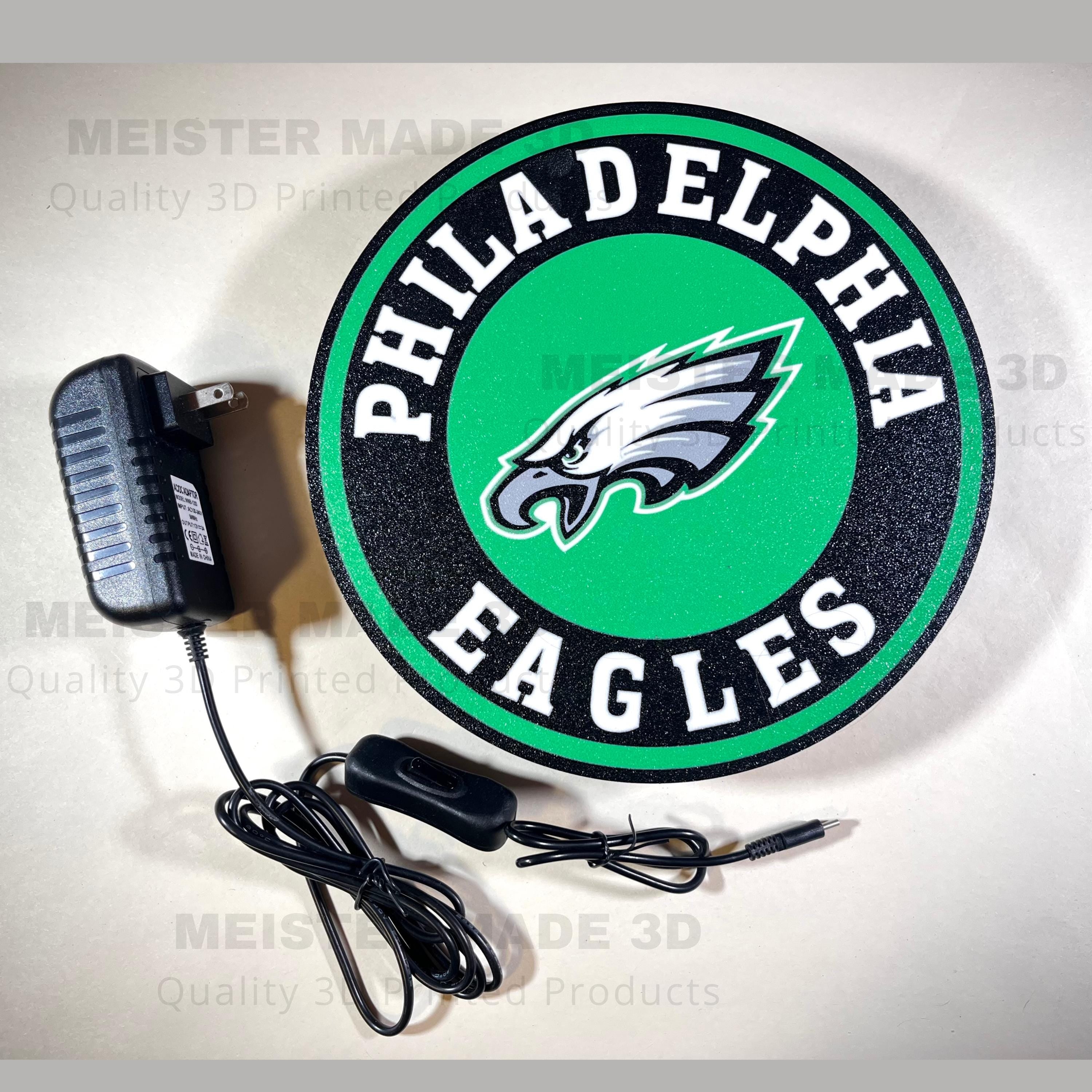 Eagle, Light Up Sign, Football, Philadelphia, LED Sign, gift for football lover, illuminated sign, sports gifts, trending sports gifts