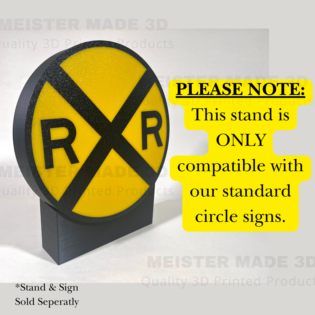 Stand for MM3D standard circle signs