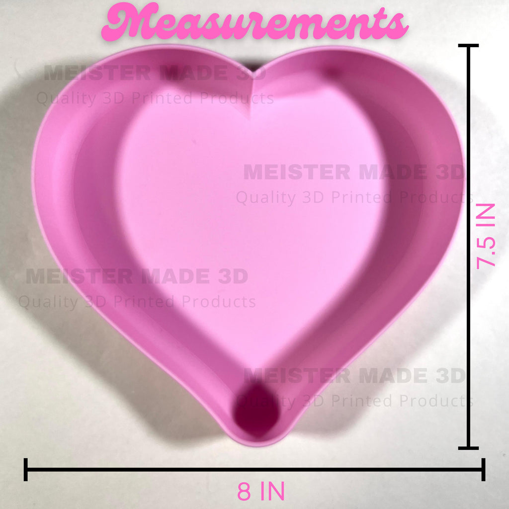 Heart Shaped Dish, Valentines day, Valentines gifts, fidget clickers, ADHD, decorative, gifts for her, romantic, gift display, key holders