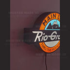 Rio Grande LED Illuminated Train Sign