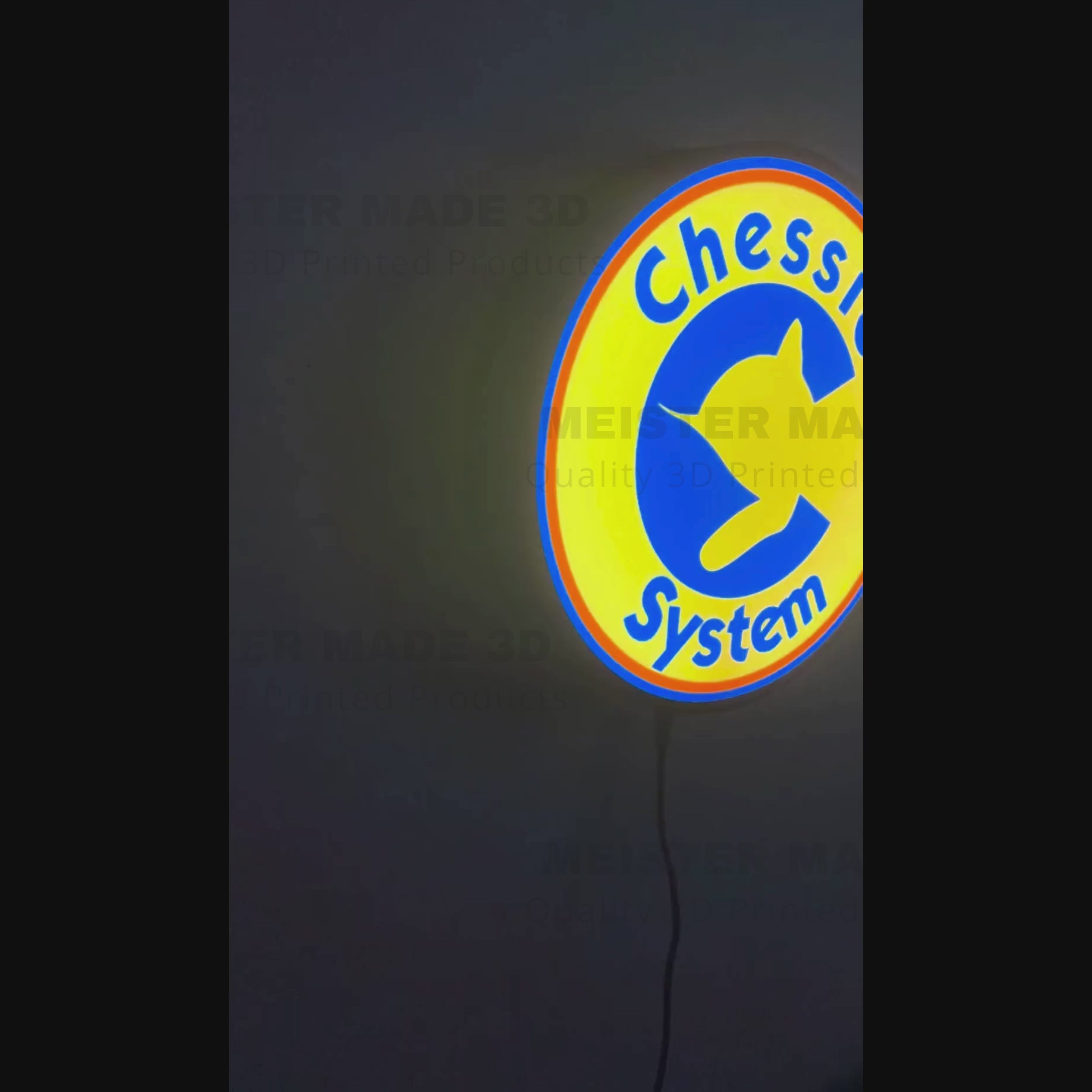 Chessie, Light Up Sign, LED Sign, C&O, train gifts, railroad collector, railroad sign, light up train sign, model railroad gift, Ohio