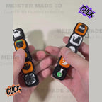 Halloween Fidget Clicker Keychain Sensory Toy with 3D touch and feel icons