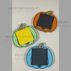 Pumpkin Post-It Note Holder Available in Multiple Colors